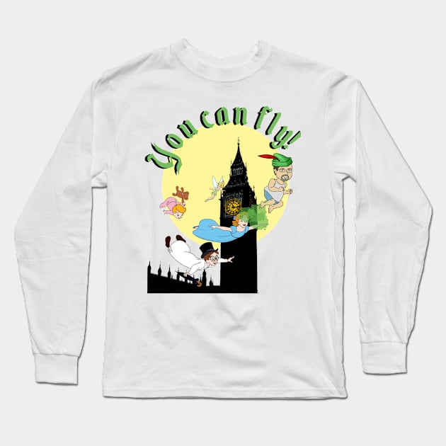 You can fly Long Sleeve T-Shirt by EnchantedTikiTees